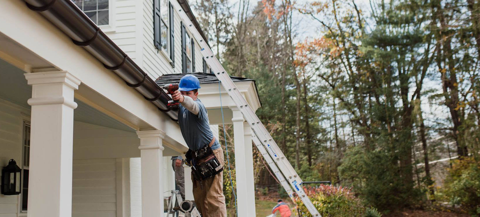 The main differences between K-style gutters and half-round gutters