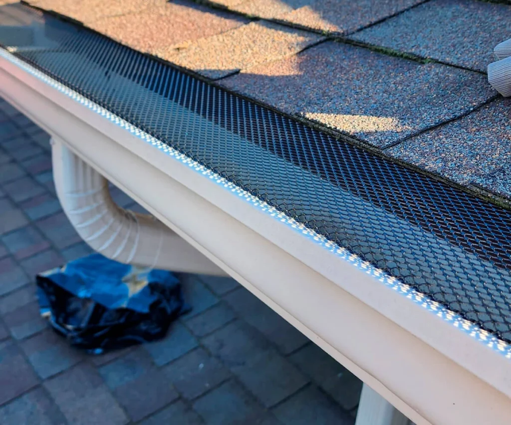 leafguard Gutter protection with leafguard
