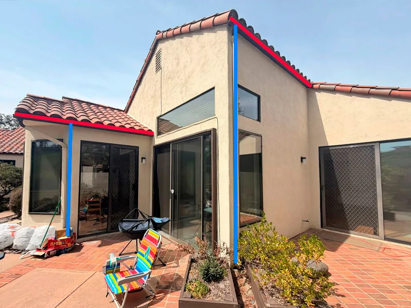 Project 6" K-Style Gutter installation