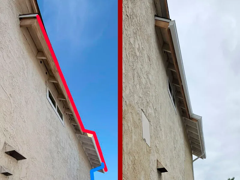 5" K-Style Seamless Gutter in High Gloss White - Cover